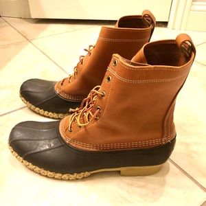 L.L. Bean Duck Boots Original 8” EUC Men’s Size 14